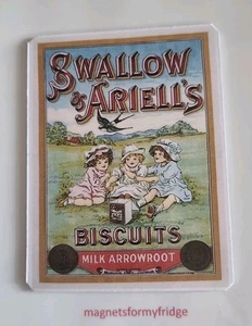 IMÁN NEVERA GALLETAS GOLONDRINA Y ARIELL'S 'Milk Arrowroot' - M791 la - Imagen 1 de 1