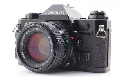[Near MINT] Canon AE-1 Program 35mm film Camera NEW FD 50mm f/1.4 Lens JAPAN - Image 1 of 4