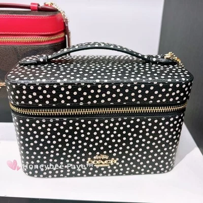 NWT Coach Cosmetic Case With Spot Print CCF44 - Image 1 of 4