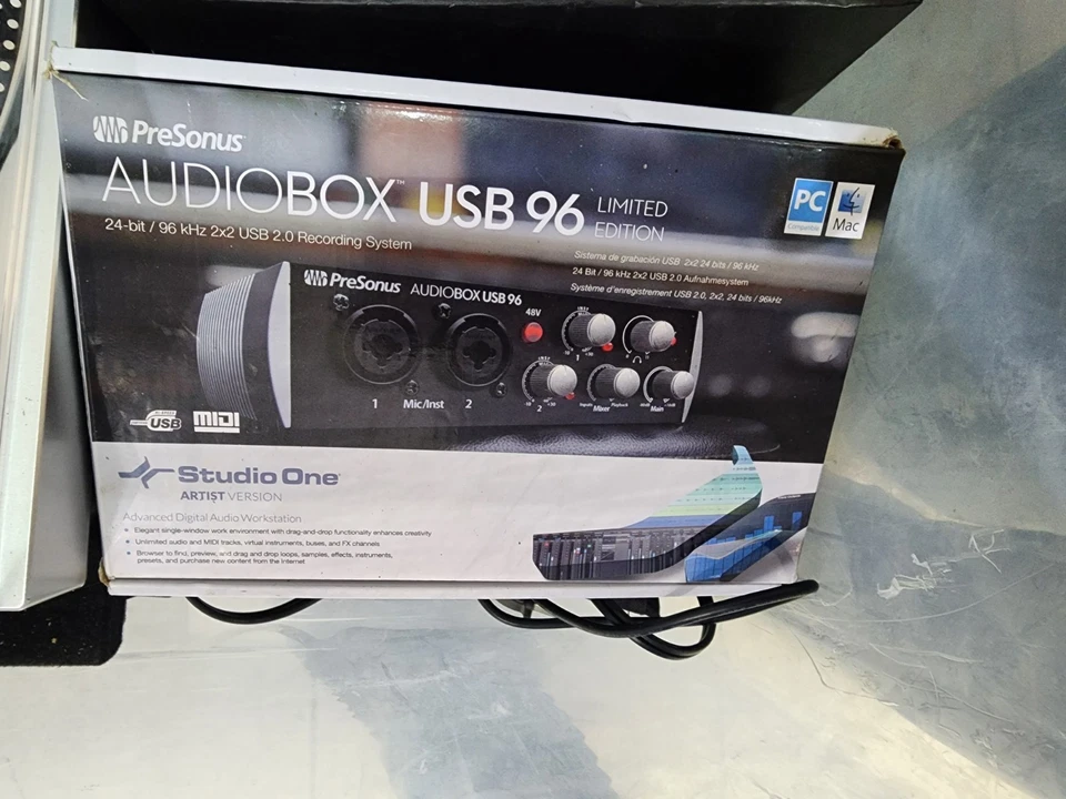 NEW PreSonus AudioBox USB 96 USB Audio Interface - 25th Anniversary Edition - Image 1 of 1