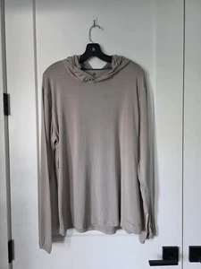 Free Fly Hoodie Mens L Lightweight Long Sleeve Bamboo Thumbholes  - Picture 1 of 15