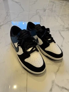 Size 10.5 - Nike Dunk Low Airbrush - Industrial Blue - Picture 1 of 10