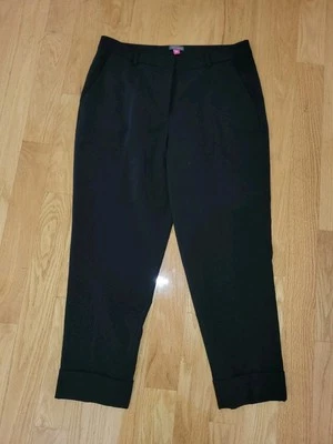 Vince Camuto Women's Polyester Blend Dress Pants Black Size 14 - Image 1 of 4