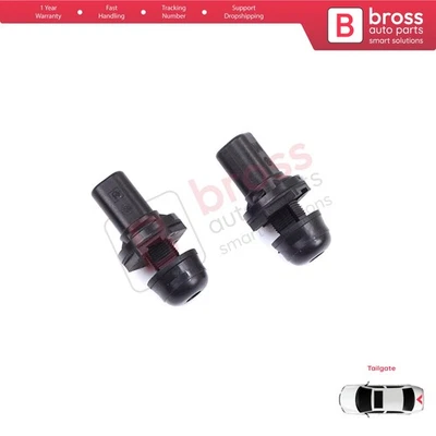 Tampão de batente traseiro porta traseira 2 peças para VW Seat Skoda 6X0827499 5KD827499 - Imagem 1 de 4
