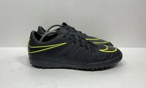 Nike HyperVenom Phelon II TF Turf Soccer Shoes Cleats Black Volt Men’s Size 11 - Picture 1 of 8