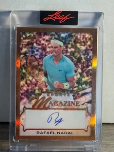 2024 Leaf Ultimate Sports Auto Rafael Nadal Gold /15 - Bild 1 von 1
