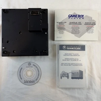 Nintendo Gamecube Gameboy Player Adapter Sleeve And Start-Up Disc - Image 1 of 4
