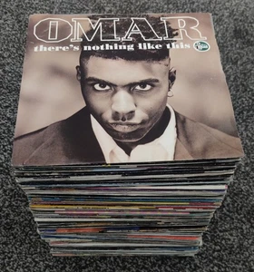 JOB LOT OF 100 x 7" SINGLES ALL R&B/SOUL, FUNK, DISCO, MOTOWN etc, - *SEE LIST* - Picture 1 of 12