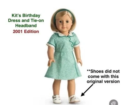 American Girl For 18" Doll  Kit's Kit Birthday Outfit Collection Dress - Image 1 of 3