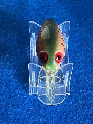 Señuelo de pesca vintage Storm Pre Rapala Magnum Wiggle verrugas pintado personalizado🍒 Foto 1 de 4