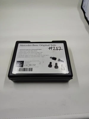 Juego de tuercas de bloqueo de rueda Mercedes Benz (pernos largos) #212 pieza # A 001 990 1707 Foto 1 de 3