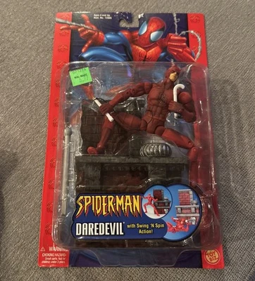 Figura Marvel DareDevil con Swing 'N Spin Acción ToyBiz 2003 Spider-Man NUEVO Foto 1 de 2