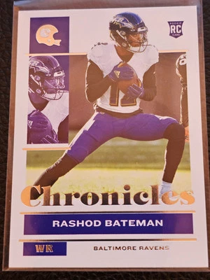 2021 Panini Chronicles - #8 Rashod Bateman (RC) - Image 1 of 2