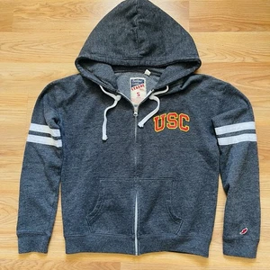 USC Tri Blend Sweats League Womens Small Full Zip Sweatshirt - Picture 1 of 3
