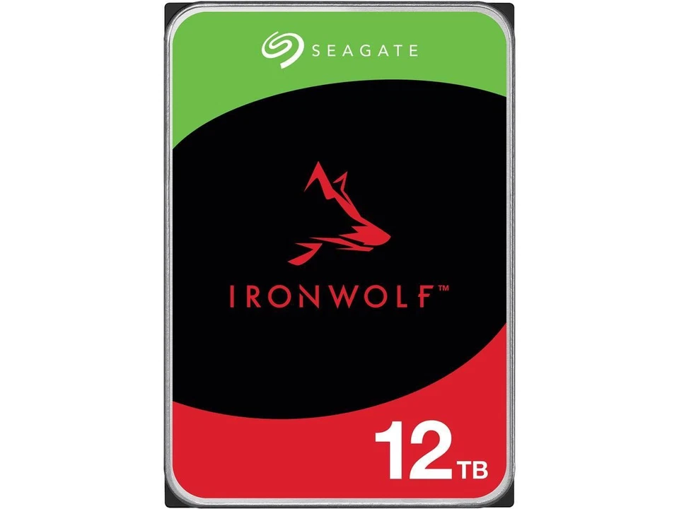 Seagate IronWolf 12TB NAS Hard Drive 7200 RPM 256MB Cache SATA 6.0Gb/s CMR 3.5" - Image 1 of 4