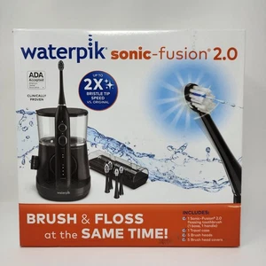 Waterpik Sonic-Fusion 2.0 Professional Electric Toothbrush & Water Flosser - Picture 1 of 10