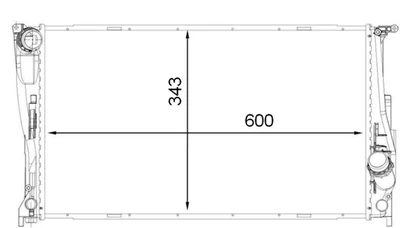 Mahle/ Clevite CR 1923 000P BEHR® RADIATOR OEM - Image 1 of 3