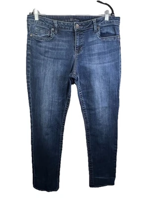 Kut from the Kloth Women's Size 14 Jeans Straight Leg Dark Denim Pockets Stretch - Image 1 of 4