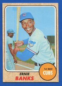 1968 TOPPS #355 ERNIE BANKS CUBS HOF NR-MINT or BETTER CENTERED - Picture 1 of 2