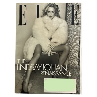 Elle Magazine Summer 2025 Lindsay Lohan Renaissance Foto 1 de 3