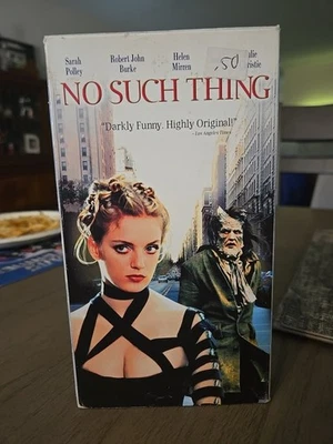 Cinta Vhs No Such Thing RARA FUERA DE SERVICIO DIFÍCIL DE ENCONTRAR  Foto 1 de 2