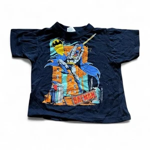 Vintage 1989 Batman DC Comics Action Shirt Youth 7 - Picture 1 of 4