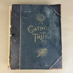 Catholic Truth & Biographies of Illustrious Saints Antique Book early 1900s - Picture 1 of 11