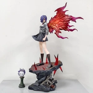 Tokyo Ghoul Touka Kirishima GK 30cm Figure Statue Double Head Carving Model Toy - Picture 1 of 11