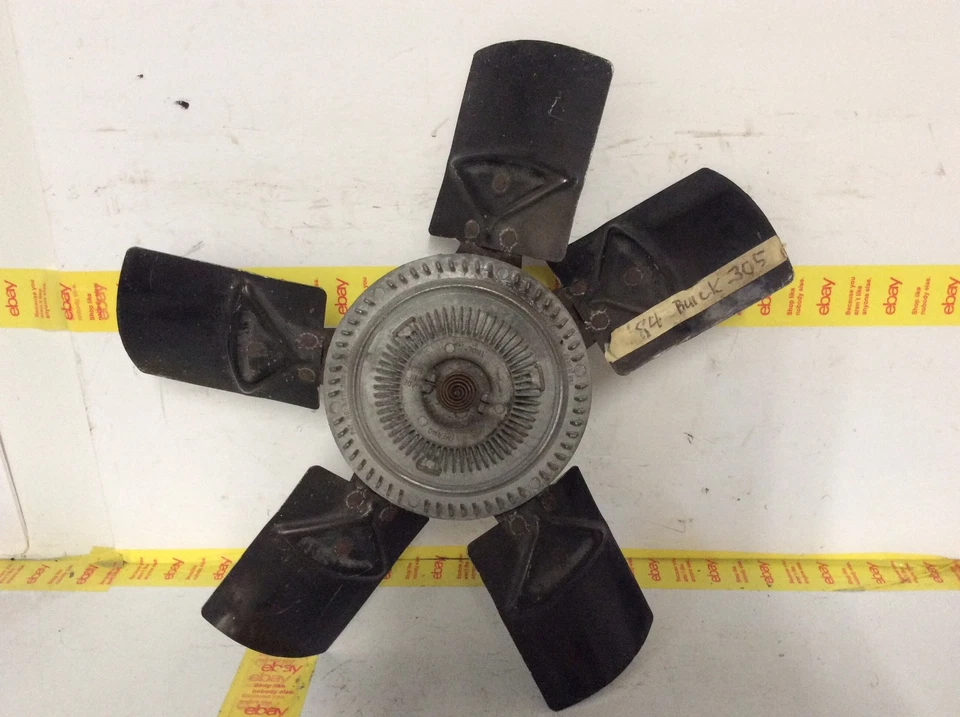 GMC BUICK SKYLARK CON VENTILADOR DE RADIADOR 305 5 aspas embrague 19" 22506279 916846 G82 Foto 1 de 3