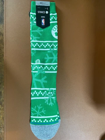 Stance NBA Boston Celtics Crew height Men's large 9 - 13 socks (57) Cover