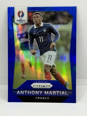 2016 Panini Prizm UEFA Euro Soccer Anthony Martial France RC 061/249 #10 - Image 1 of 3
