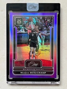 2022-23 Panini One and One Marjon Beauchamp Purple #103 Rookie RC Sealed 20/25 - Picture 1 of 2