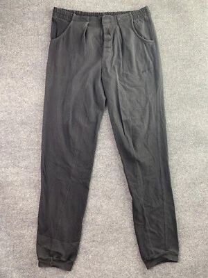 Pantalones deportivos Hugo Boss vintage años 80 90 para hombre grandes negros bolsillos pierna cónica Foto 1 de 4