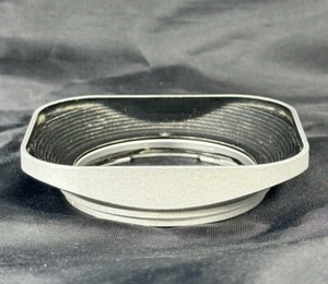 Haoge LH-ZV07 Silver Lens Hood for Voigtlander Nokton 35mm 40mm 50mm ZeissBiogon - Picture 1 of 3