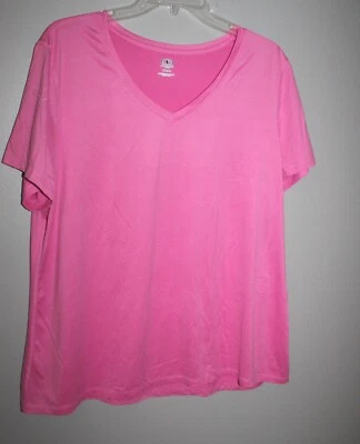 CAMISA ELÁSTICA ATLÉTICA FEMININA ROSA ATLÉTICA CASUAL MANGA CURTA XXL (20) - Imagem 1 de 2