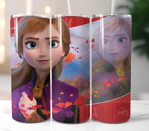Anna Frozen Tumbler 20oz Stainless Steel Straw Insulated Cup Mug - Picture 1 of 4