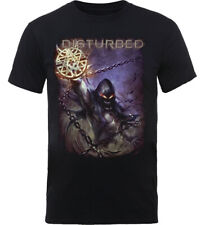 Disturbed Vortex Colours Black T-Shirt NEW OFFICIAL