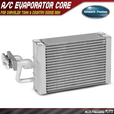 Núcleo evaporador de aire acondicionado con placa de prensado para Chrysler Town & Country Dodge Ram C/V Foto 1 de 4