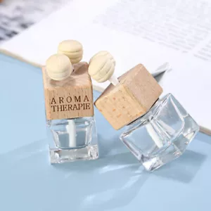 Car Air Freshener Perfume Bottle Empty Hanging Diffuser DIY Bottle Auto Oils NEW - Picture 1 of 6
