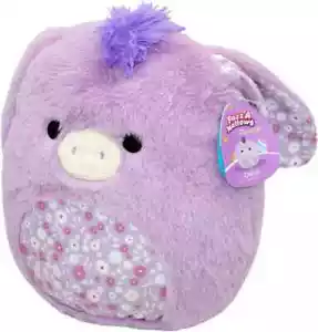 Squishmallows Asino Delzi Fuzz a Malva 30 cm nuovo con etichette (viola) - Foto 1 di 1