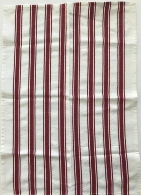 Tag/Tag2U/TagLtd.- KITCHEN BASIC WOVEN RED STRIPE Toalla de plato-NUEVO CON ETIQUETAS-NUEVO Foto 1 de 2