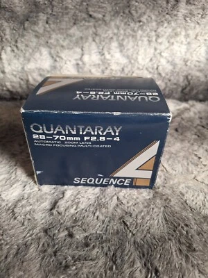 Quantaray 28-70mm f2.8-4 Zoom Lens Multi Coated Canon FD Mount  - Image 1 of 4