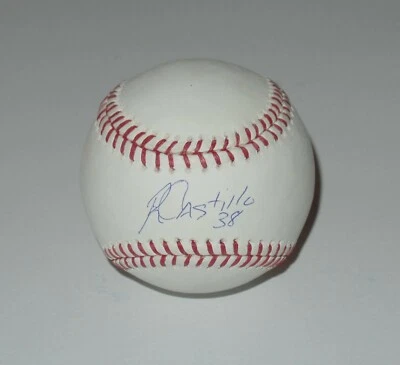 BÉISBOL MLB FIRMADO POR RUSNEY CASTILLO CERTIFICADO DE AUTENTICIDAD PSA/ADN RG BOSTON RED SOX CUBA D Foto 1 de 2