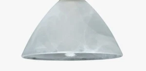 BESA LIGHTING DOMI GLASS MARBLE WHITE 174352GO MINI PENDANT GLASS - Picture 1 of 2