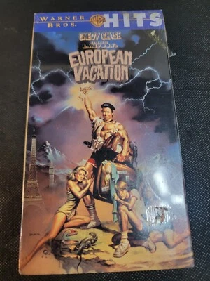 NATIONAL LAMPOONS EUROPEAN VACATION  (1985)    SEALED VHS TAPE  CHEVY CHASE - Image 1 of 4