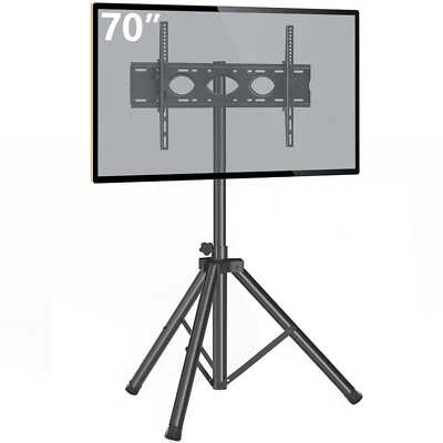 Universal Outdoor Tripod TV Stand with Mount Tilt  Adjustable up to 70" - Image 1 of 4