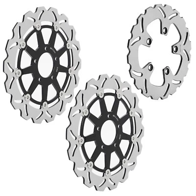 Front Rear Brake Discs Rotors for Suzuki GSX 1300 RZ Hayabusa 2002-2007 2006 05 - Image 1 of 4