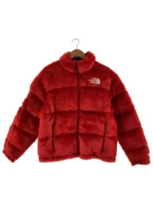 Supreme x The North Face Faux Fur Nuptse Jacket Red M - Image 1 of 4