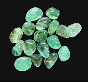Pietra burattata Fluorite verde Cristalloterapia Reiki mm.20-30 qualita' AA - Foto 1 di 1