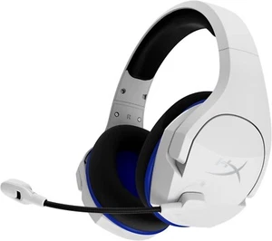 Comfortable Wireless Gaming Headset with Onboard Controls for PS5 & PC - White - Picture 1 of 8